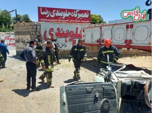 تصادف مرگبار در کمربندی جوادیه شیراز