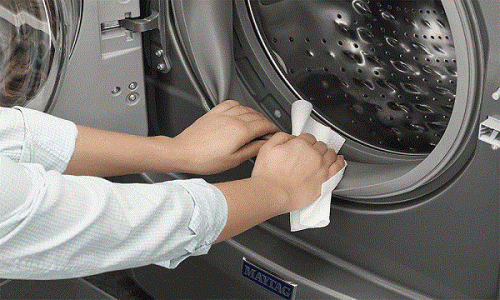 How to scale and disinfect the washing machine 4