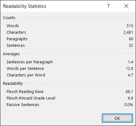 EditorReadability