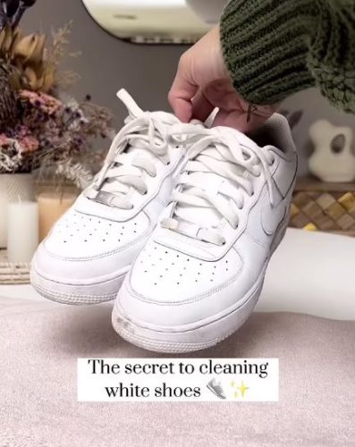 تمییز کردن کفش سفید 2