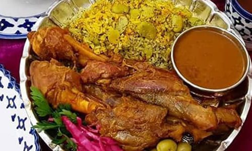 طرز تهیه چلو گوشت رستورانی ، یک غذای بسیار خوشمزه‌ ایرانی+فیلم