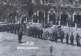 عکس تاریخی میدان توپخانه شیراز دوره قاجار+ کجای شیرازه؟