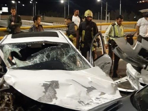 مرگ هولناک راننده سراتو در یکی از  بلوارهای شیراز+جزئیات