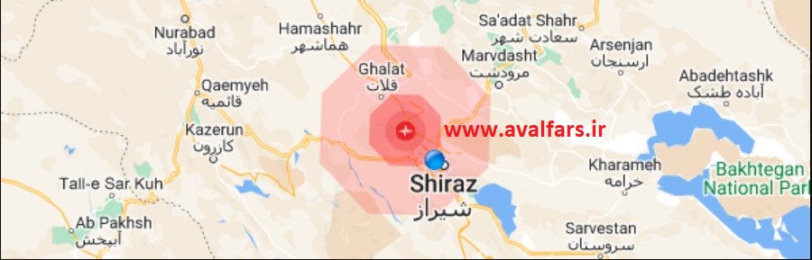زلزله شیراز