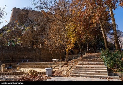 باغ گلستان قلعه فلک الافلاک خرم آباد 7