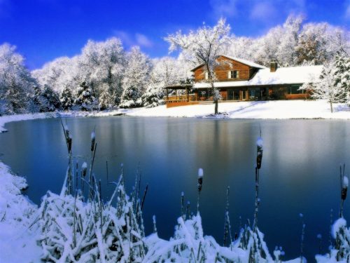 کلکسیون والپیپر زیبای مناظر زمستانی برای خوش کردن هوای دل تان 14