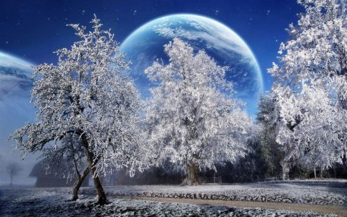 کلکسیون والپیپر زیبای مناظر زمستانی برای خوش کردن هوای دل تان 28
