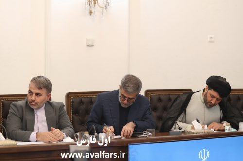 دیدار نمایندگان استان فارس با معاون رئیس جمهور 3