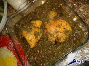 Recipe Ghormeh sabzi with chicken 7
