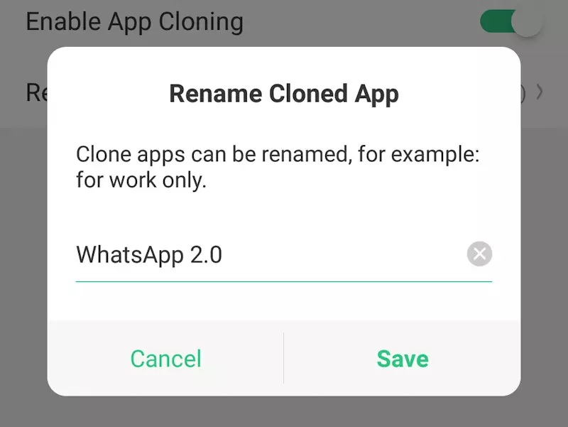 Rename Whatsapp clone