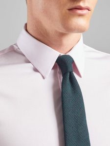 Typical point collar shirt