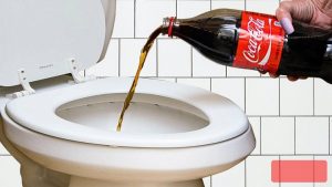 coca cola as Toilet Cleaner