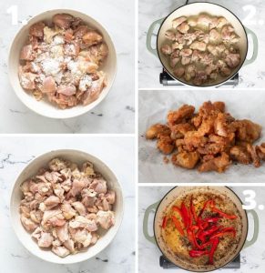 sweet chili chicken step by step 1