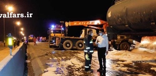 جزئیات تازه از کابوس شبانه واژگونی تانکر بنزین در کمربندی شیراز