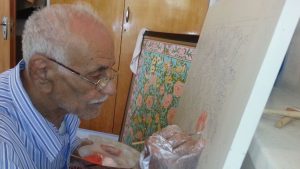استاد هنر نقاشی گل و مرغ مکتب شیراز درگذشت