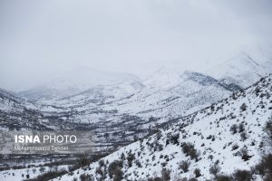 بارش برف در شش پیر سپیدان فارس 19