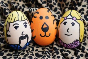 تزیین تخم مرغ سفره هفت سین عید نوروز 17