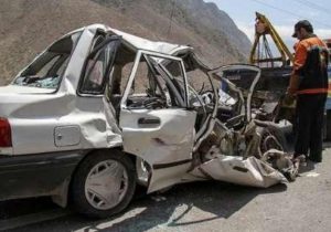 تصادف مرگبار با ۶ کشته و مصدوم در جاده جهرم-قیروکارزین