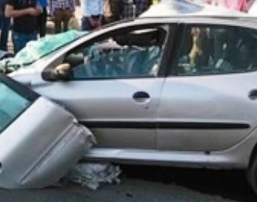 حادثه مرگبار با ۵ کشته و مجروح برای پژو ۲۰۶ در مرودشت