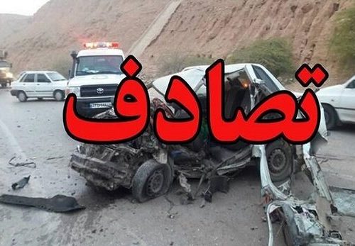 تصادف مرگبار پژوپارس و کامیون درمحور فسا_داراب+تصاویر