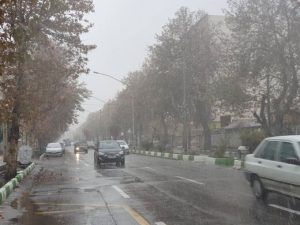 وضعیت جاده های استان فارس|محور برازجان-کازرون مسدود شد