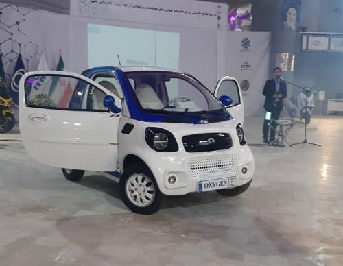 رونمایی از نخستین خودروی برقی ملی ایران در شیراز+مشخصات فنی و قیمت