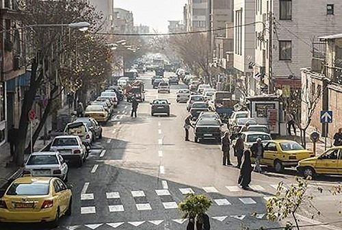 ویروس کرونا عامل لخت شدن زن جوان در خیابان پیروزی تهران !