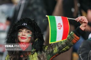 زنان ورزشگاه آزادی تیم ملی ایران جام جهانی 27