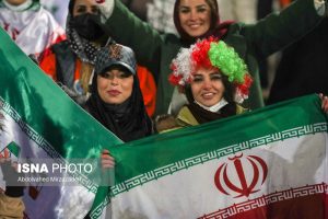 زنان ورزشگاه آزادی تیم ملی ایران جام جهانی 33