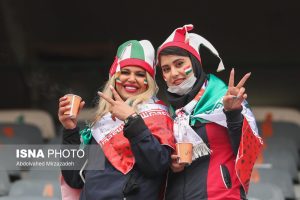 زنان ورزشگاه آزادی تیم ملی ایران جام جهانی 34