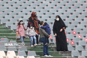 زنان ورزشگاه آزادی تیم ملی ایران جام جهانی 36