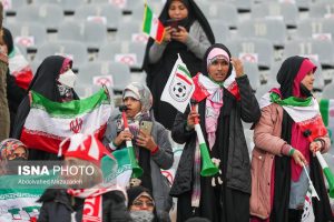 زنان ورزشگاه آزادی تیم ملی ایران جام جهانی 42
