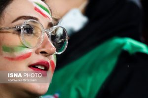 زنان ورزشگاه آزادی تیم ملی ایران جام جهانی 44