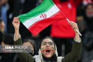 زنان ورزشگاه آزادی تیم ملی ایران جام جهانی 50