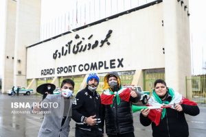 زنان ورزشگاه آزادی تیم ملی ایران جام جهانی 58