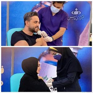 سلبریتی هایی که واکسن ایرانی زدند 7