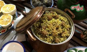 غذای شیرازی ، کلم پلو ،آموزش آشپزی 3 1