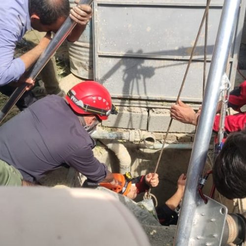 مرگ مرد ۴۵ ساله در چاه آب در مهارلوی شیراز