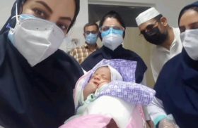 پیدا شدن  یک نوزاد رهاشده در روستای اسلام آباد فارس
