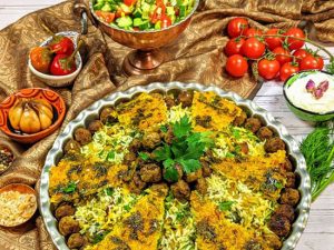 کلم پلو شیرازی 3