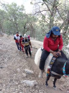 نجات جان زن کوهنورد شیرازی در کوه گل دنا +تصویر